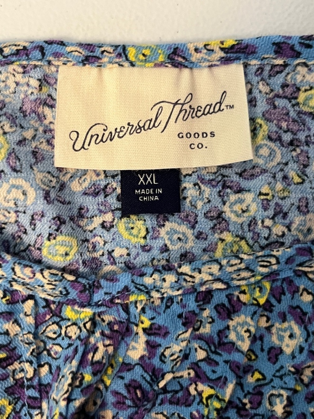 Universal Thread Floral Peasant Blouse - Picture 7 of 10